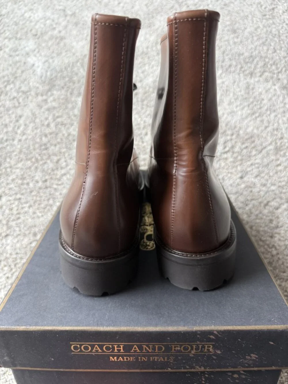 COACH AND FOUR - Men’s Leather Boots